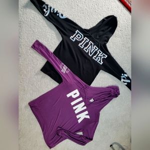 Set of 2 size Medium PINK Hoodies